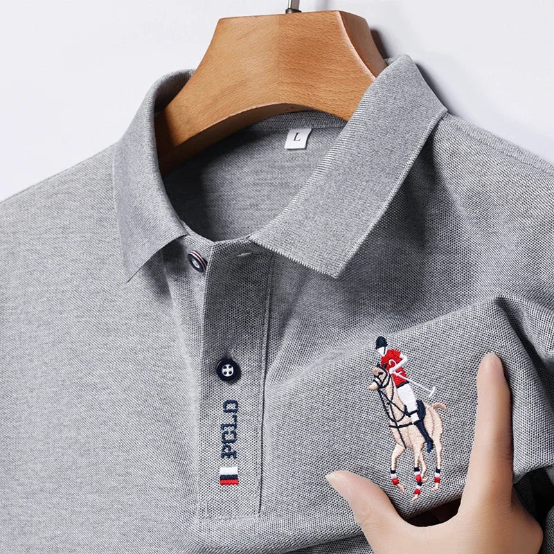 Herren Fashion Poloshirt POLO Shirt T-Shirt Kurzarm Zipper Hemd Polohemd NEU
