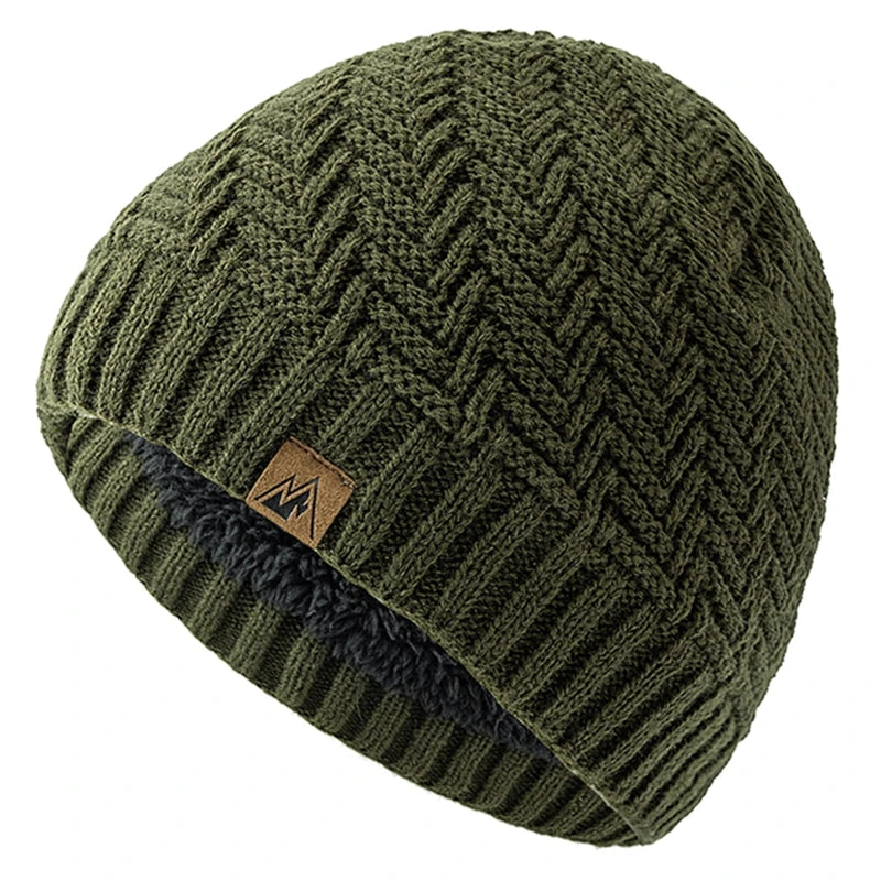 Warme Herren Damen Wintermütze Woll Mütze Fashion Strickmütze Kappe Hut Unisex