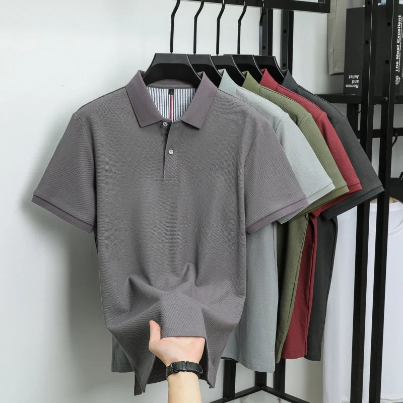 Herren Poloshirt POLO Shirt T-Shirt Kurzarm Zipper Hemd Fashion Polohemd Top NEU