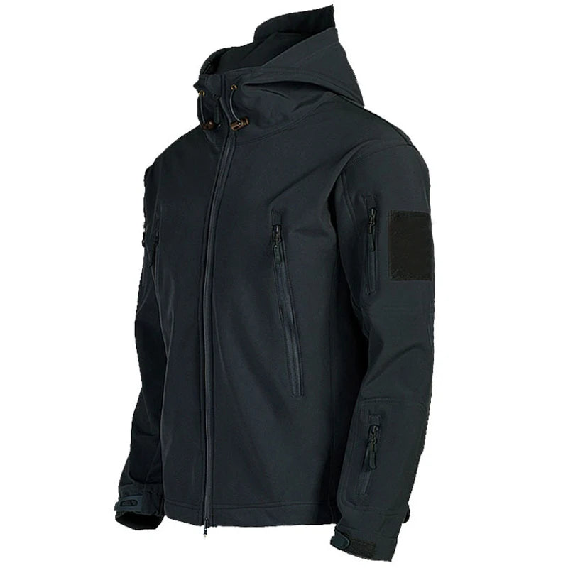 Herren Windbreaker Trekking Jacke Windjacke Outdoor Military Kapuzenjacke Bomber