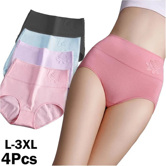 4Stk Frauen Tanga String Höschen Sexy Schlüpfer Slip Dessous Unterwäsche Panties