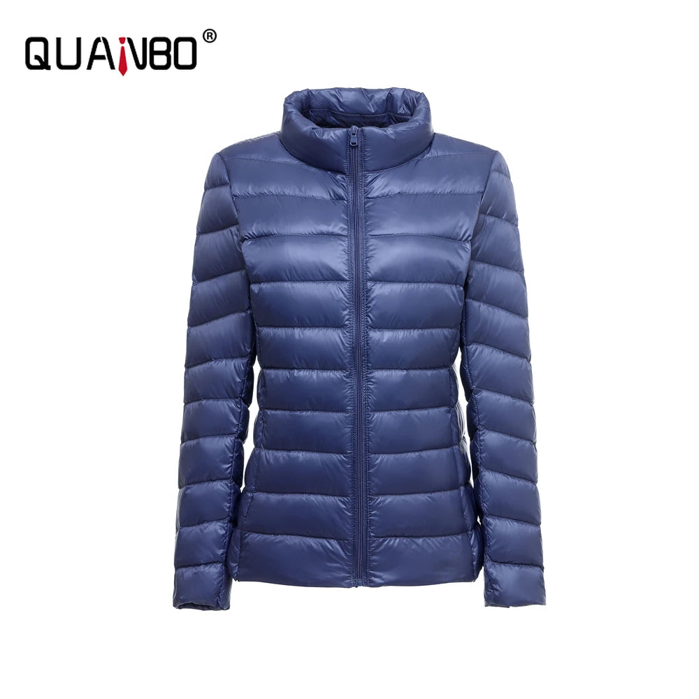 Damen Daunenjacke leichte & wetterfeste Steppjacke Stepp Jacke Übergangsjacke