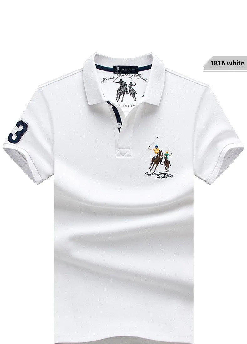 Herren Poloshirt POLO Shirt T-Shirt Kurzarm Hemd Polohemd Fashion Top
