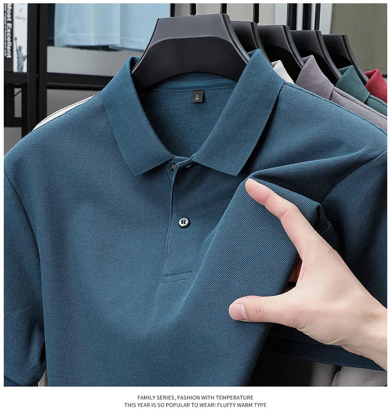 Herren Poloshirt POLO Shirt T-Shirt Kurzarm Zipper Hemd Fashion Polohemd Top NEU
