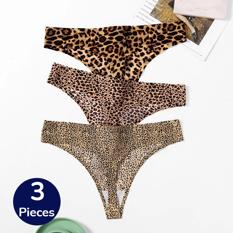 3Stk Frauen Tanga String Höschen Sexy Schlüpfer Slip Dessous Unterwäsche Panties