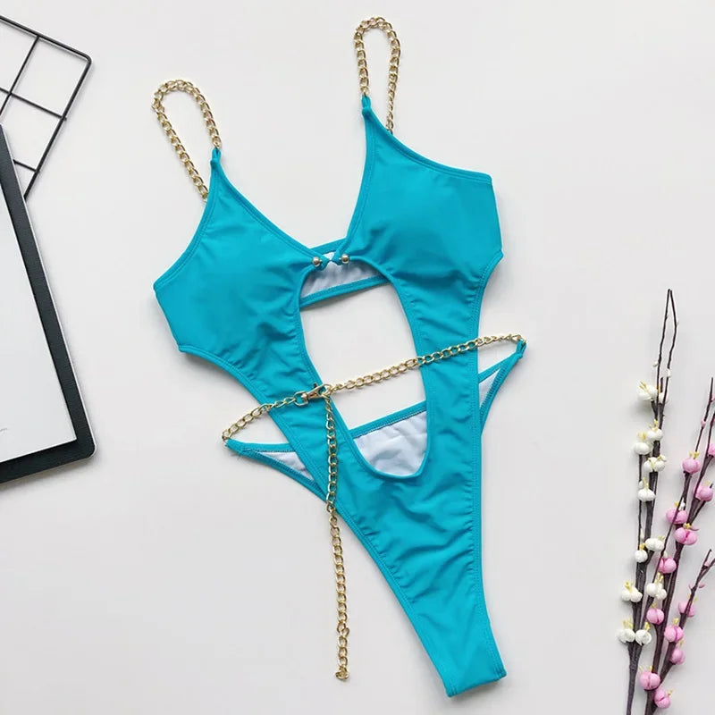 Frauen Bademode High Cut Bikini Set Sexy Push Up Badeanzug Damen Tanga Swimwear