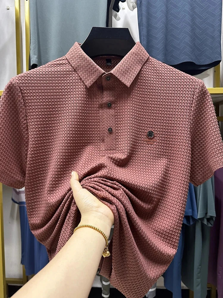 Herren Poloshirt POLO Shirt T-Shirt Kurzarm Zipper Hemd Fashion Polohemd Top NEU