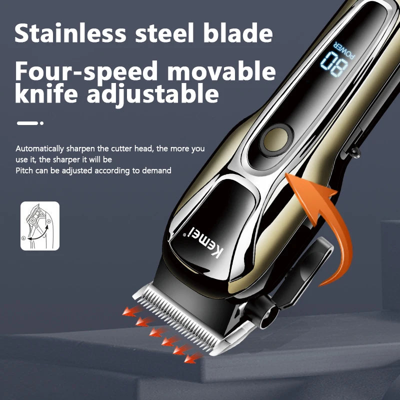 Profi Haarschneidemaschine Haarschneider Rasierer Hair Clipper Bart Trimmer Akku