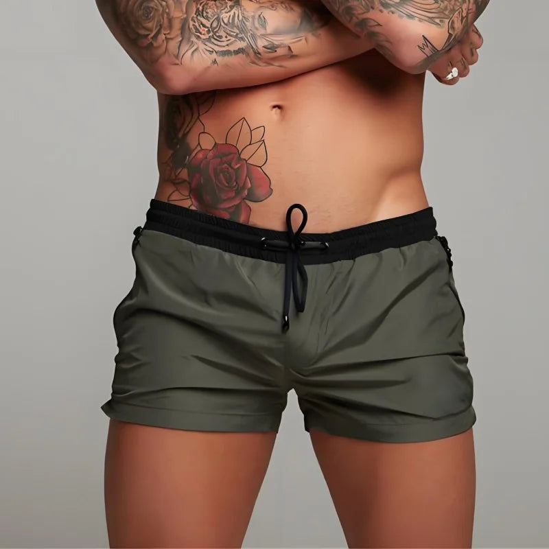 Herren Badehose Badeshort Kurze Hose Shorts Schwimmhose 100% Polyester NEU