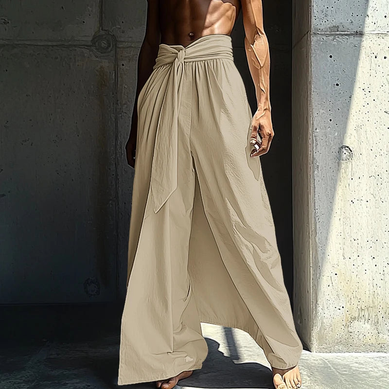 Männer Haremshosen Pumphosen Pluderhosen Hosenrock Hose Herrenrock Kilt Jogger