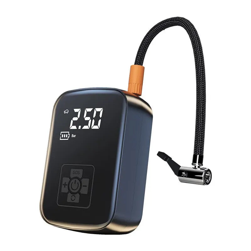 LCD Elektrische Akku Luftpumpe Auto Reifen Druckluft Fahrrad Kompressor 150 PSI