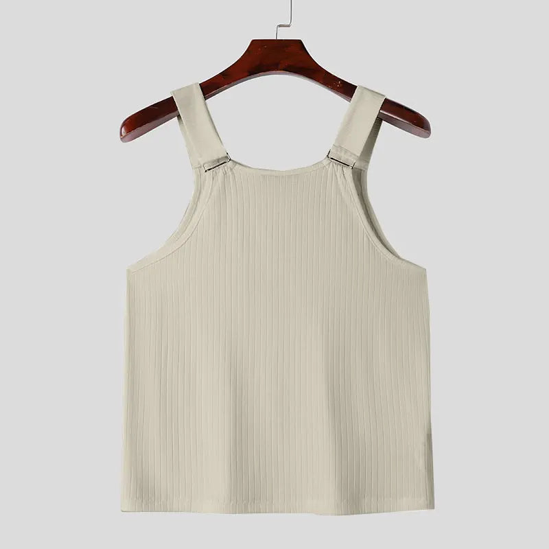 Herren Oberteil Ärmellos Tank Top Sexy Shirt Clubwear Muskel T-Shirt Unterhemd