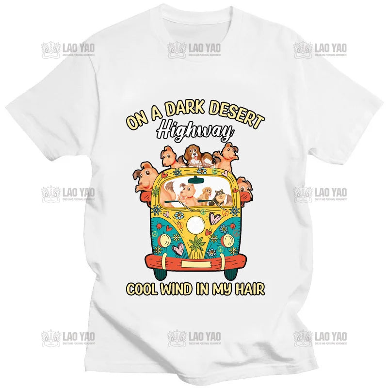 Herren Fashion Vintage 3D T-Shirt Rundhals Unisex Sommer Streetwear