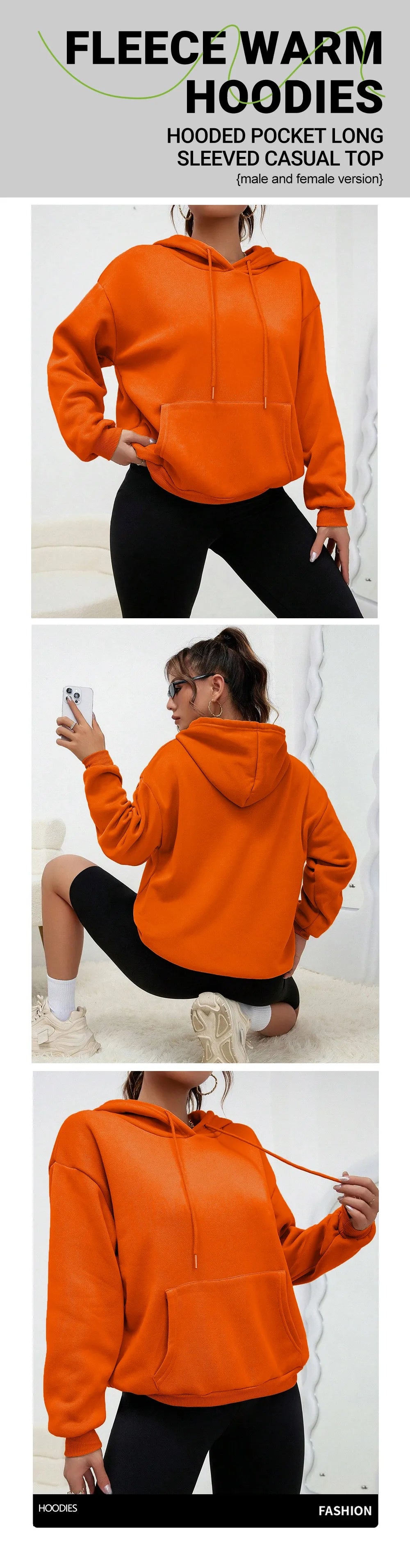Punk Kapuzenpullover Sweatshirt Fleece Hoodie Pulli Damen Kapuzenpulli Shirt