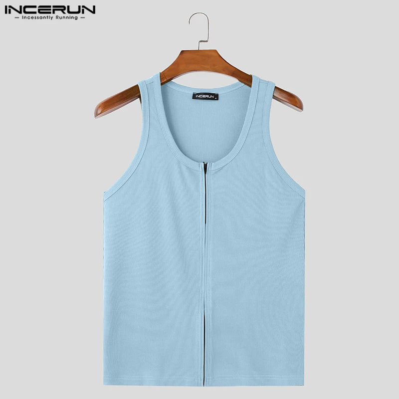 Herren Oberteil Ärmellos Tank Top Sexy Shirt Clubwear Muskel T-Shirt Unterhemd