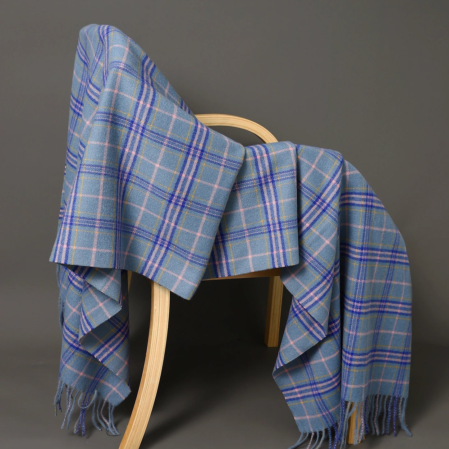 Damen Schal Winterschal Stola Schlauchschal Halstuch Wollschal Strickschal Loop