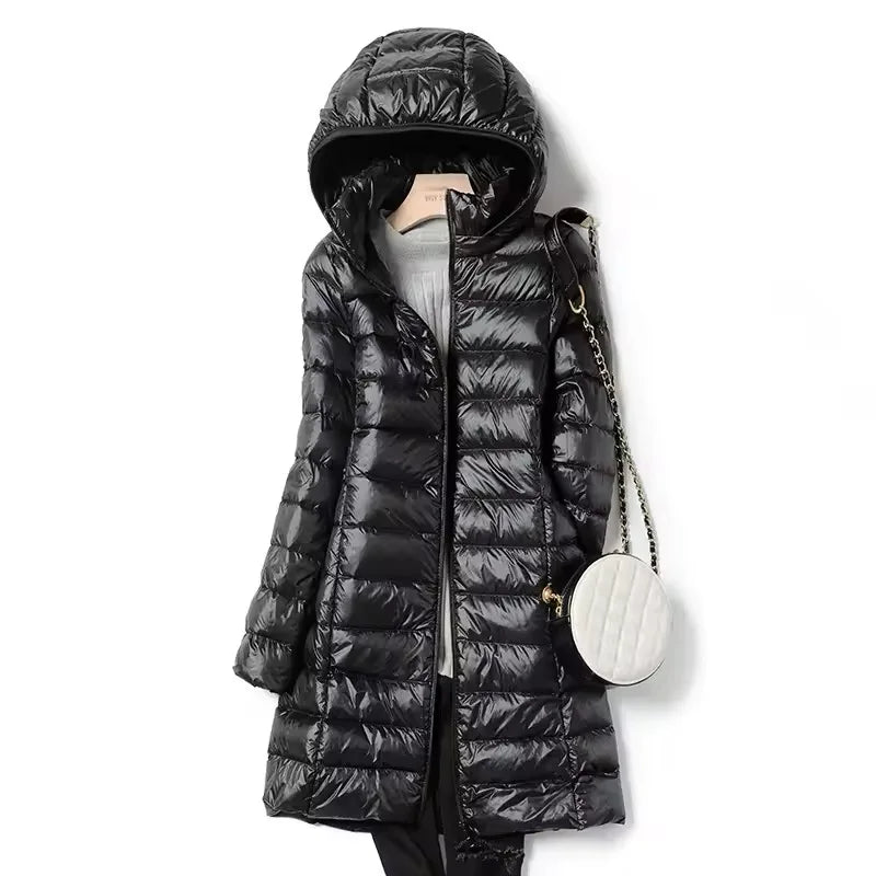 Damen Daunenjacke leichte & wetterfeste Steppjacke Stepp Jacke Übergangsjacke