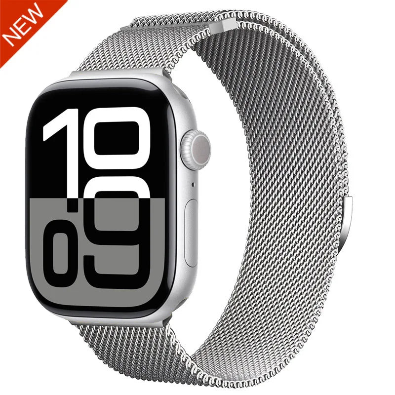 Milanese Armband für Apple Watch Series 9 8 7 6 5 4 3 SE Ultra Sport Band iWatch