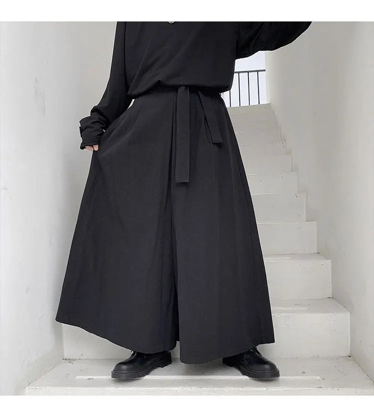 Männer Hose Haremshosen Pumphosen Pluderhosen Hosenrock Herrenrock Kilt Kimono