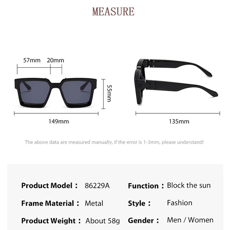 Damen Sonnenbrille Luxus Modische Herren Brille Vintage Pilotenbrille UV400