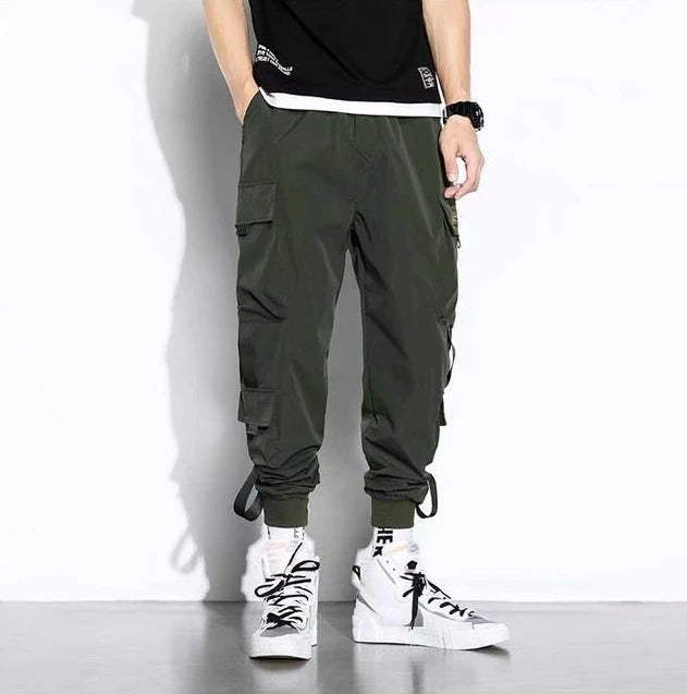 Herren Sporthose Hose Trainingshose Jogger Fitness Slim Fit Cargo Streetwear