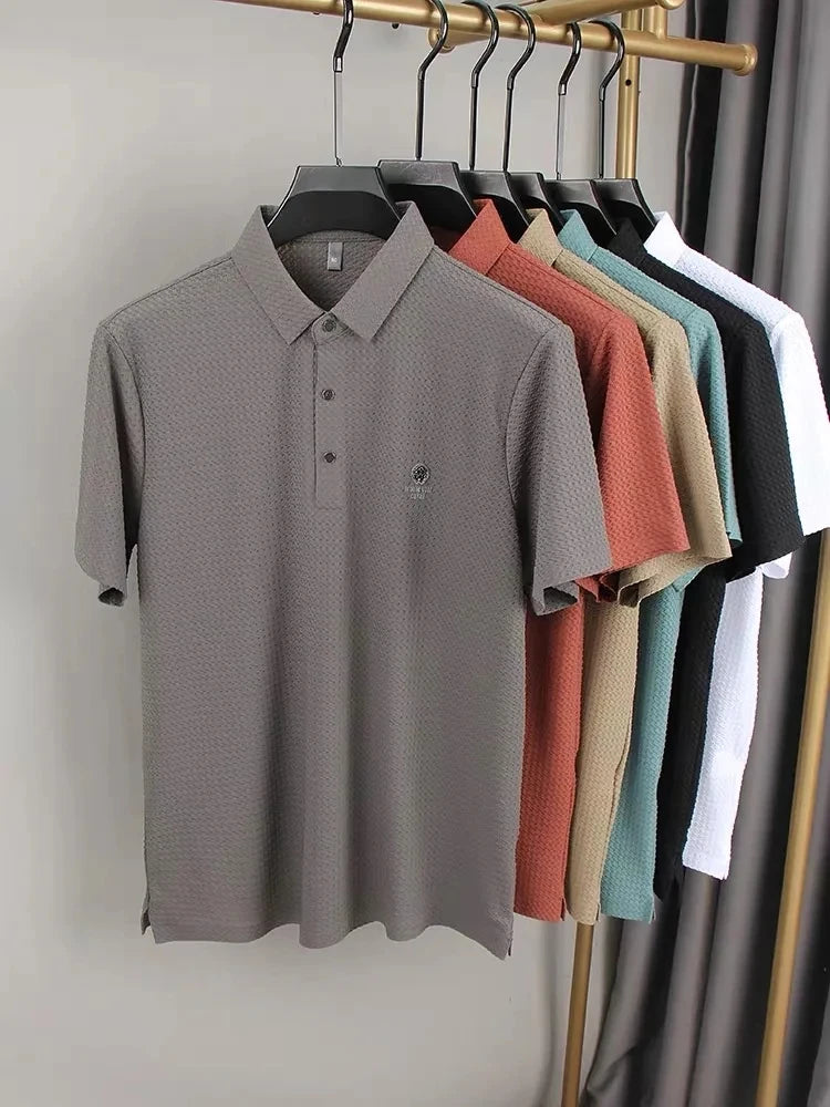Herren Poloshirt POLO Shirt T-Shirt Kurzarm Zipper Hemd Fashion Polohemd Top NEU