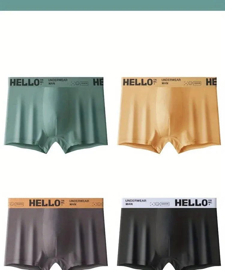 6 Pezzi Boxer Uomo Mutande Elasticizzato Slip Intimo vari colori Pantaloncino