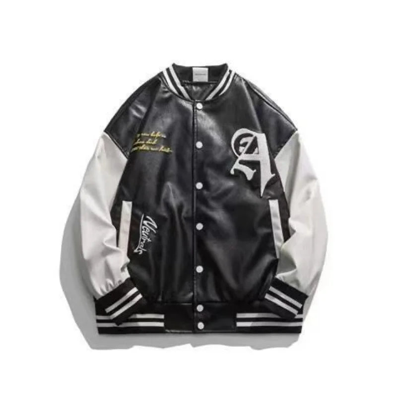 Herren Baseballjacke Bomberjacke Jacke Unisex Fliegerjacke Collegejacke College