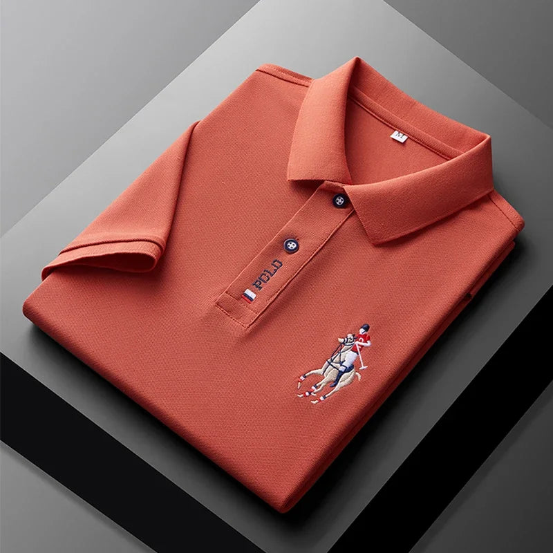 Herren Poloshirt POLO Shirt T-Shirt Kurzarm Zipper Hemd Fashion Polohemd Top NEU