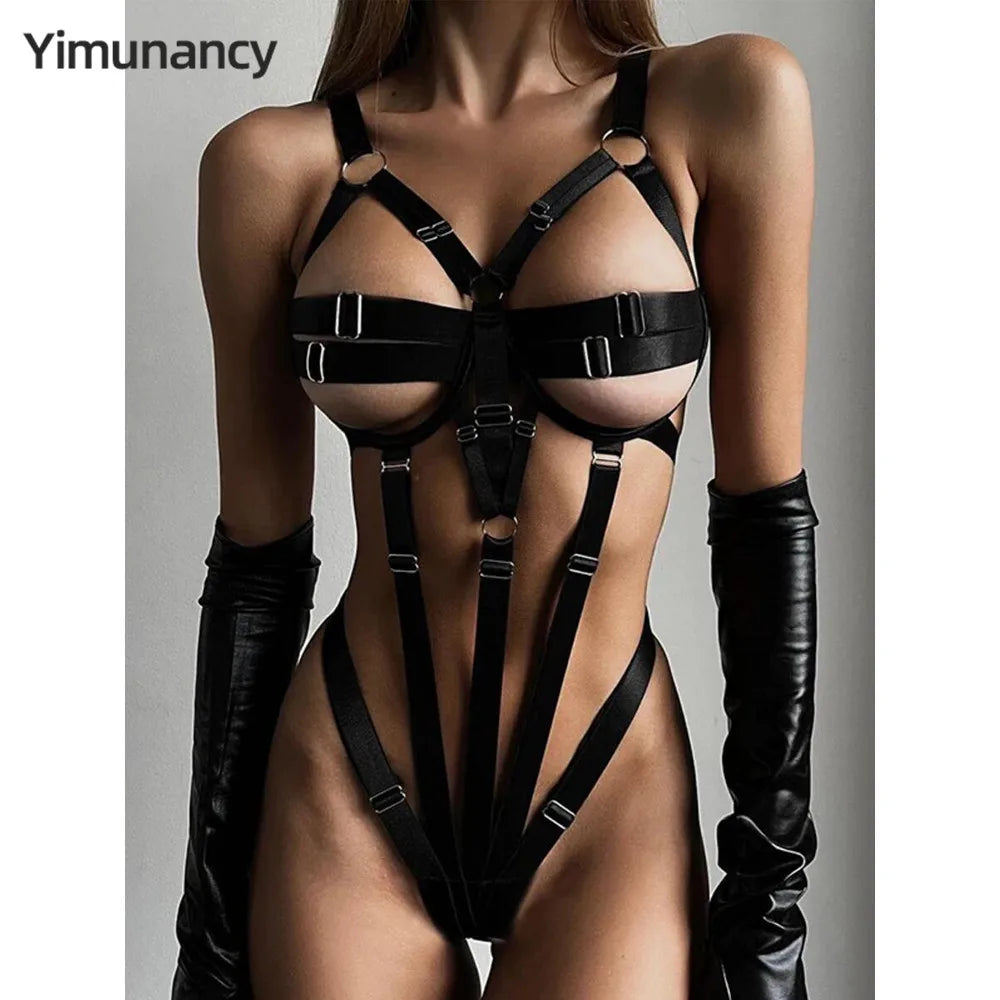 Intimo Lingerie Sexy Toy Bdsm Bondage Sadomaso Fetish Reggiseno a Catenelle Body
