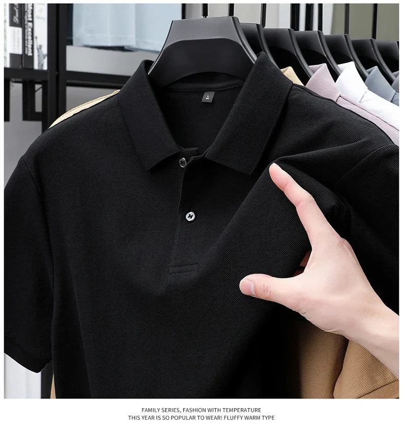 Herren Poloshirt POLO Shirt T-Shirt Kurzarm Zipper Hemd Fashion Polohemd Top NEU