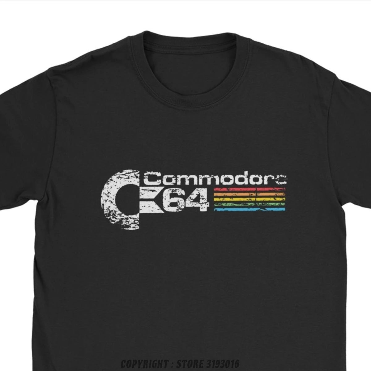 Fashion Herren Commodore 64 T-Shirt Rundhals Unisex Sommer Streetwear Tank Top
