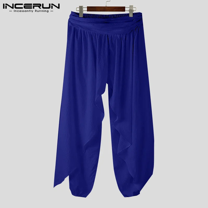 Männer Haremshosen Pumphosen Pluderhosen Hosenrock Hose Herrenrock Kilt Jogger