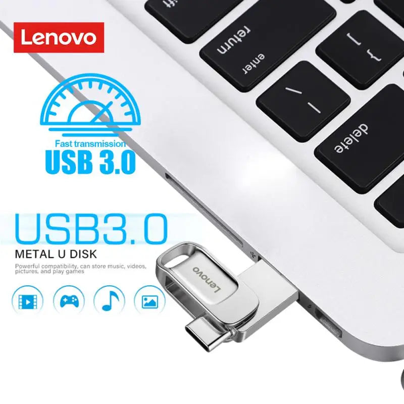 USB Stick 2TB 1TB USB-C Speicherstick Memorystick USB Speicher 256GB 512GB PC