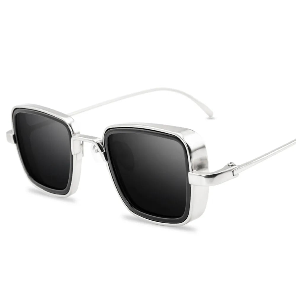 Designer Luxus Sonnenbrille Damen Herren Quadratische Gläser Vintage UV400
