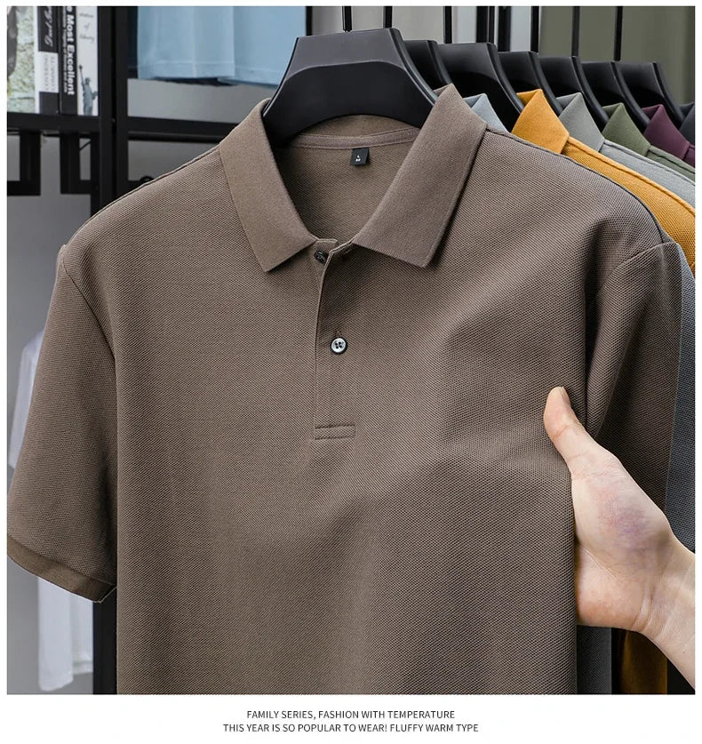 Herren Poloshirt POLO Shirt T-Shirt Kurzarm Zipper Hemd Fashion Polohemd Top NEU