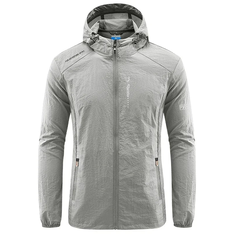 Herren Windbreaker Trekking Jacke Windjacke Outdoor Military Kapuzenjacke Bomber