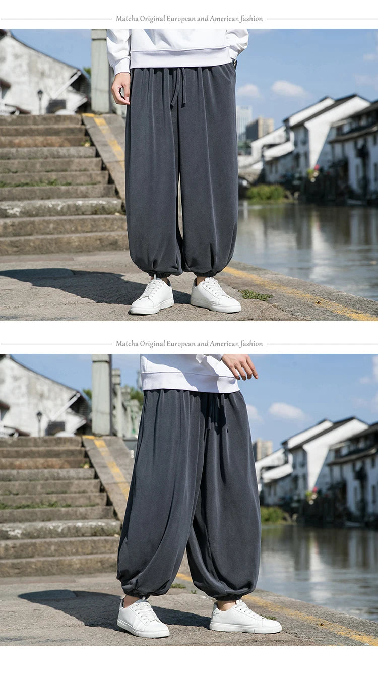 Männer Hose Haremshosen Pumphosen Pluderhosen Hosenrock Herrenrock Kilt Jogger