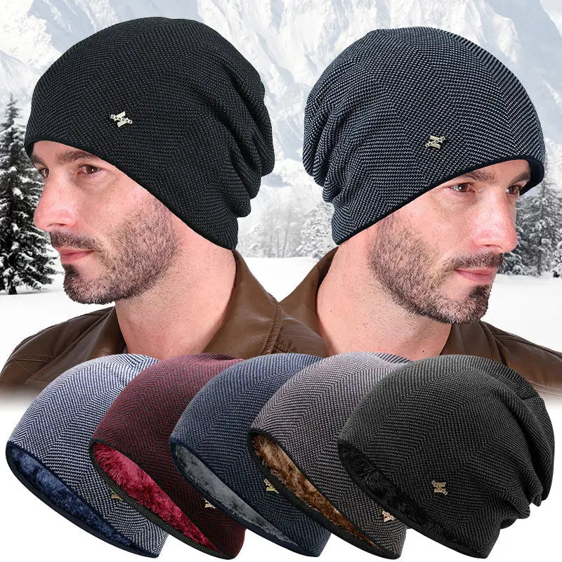 Warme Herren Damen Wintermütze Woll Mütze Fashion Strickmütze Kappe Hut Unisex