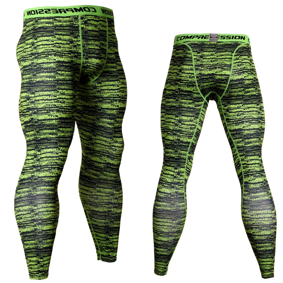Herren Leggings Sporthose Jogginghose Trainingshose Lauf Hose Kompressionshose