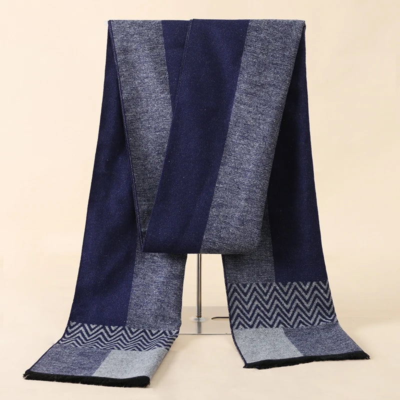 Herren Schal Winterschal Stola Schlauchschal Halstuch Wollschal Strickschal Loop