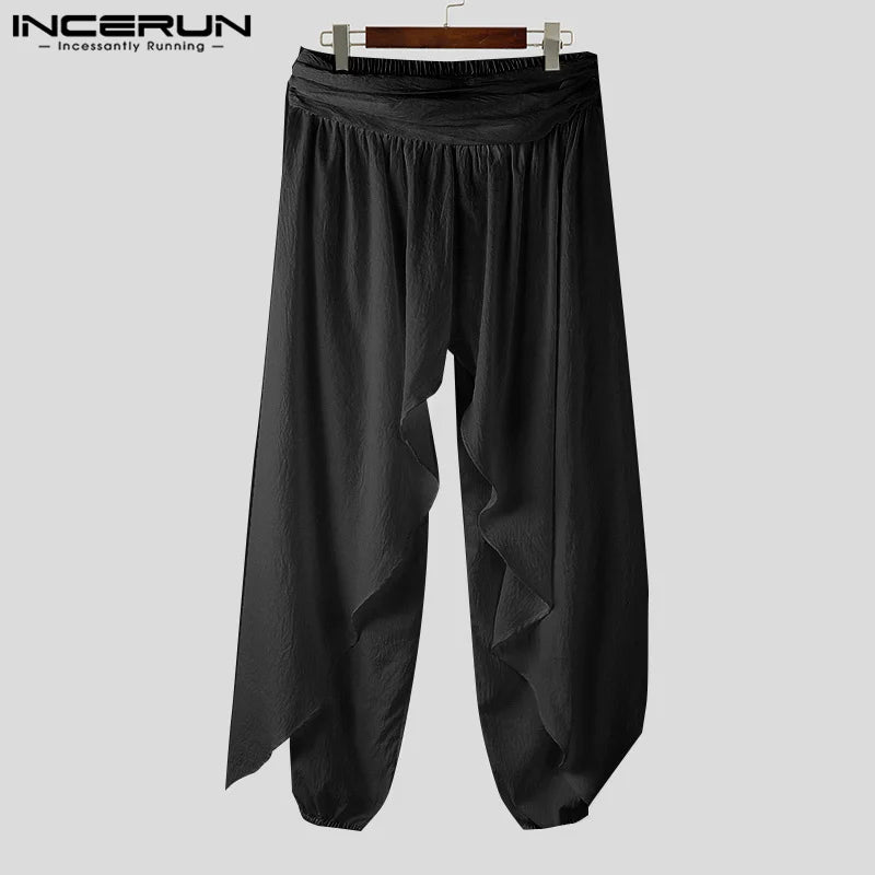 Männer Haremshosen Pumphosen Pluderhosen Hosenrock Hose Herrenrock Kilt Jogger