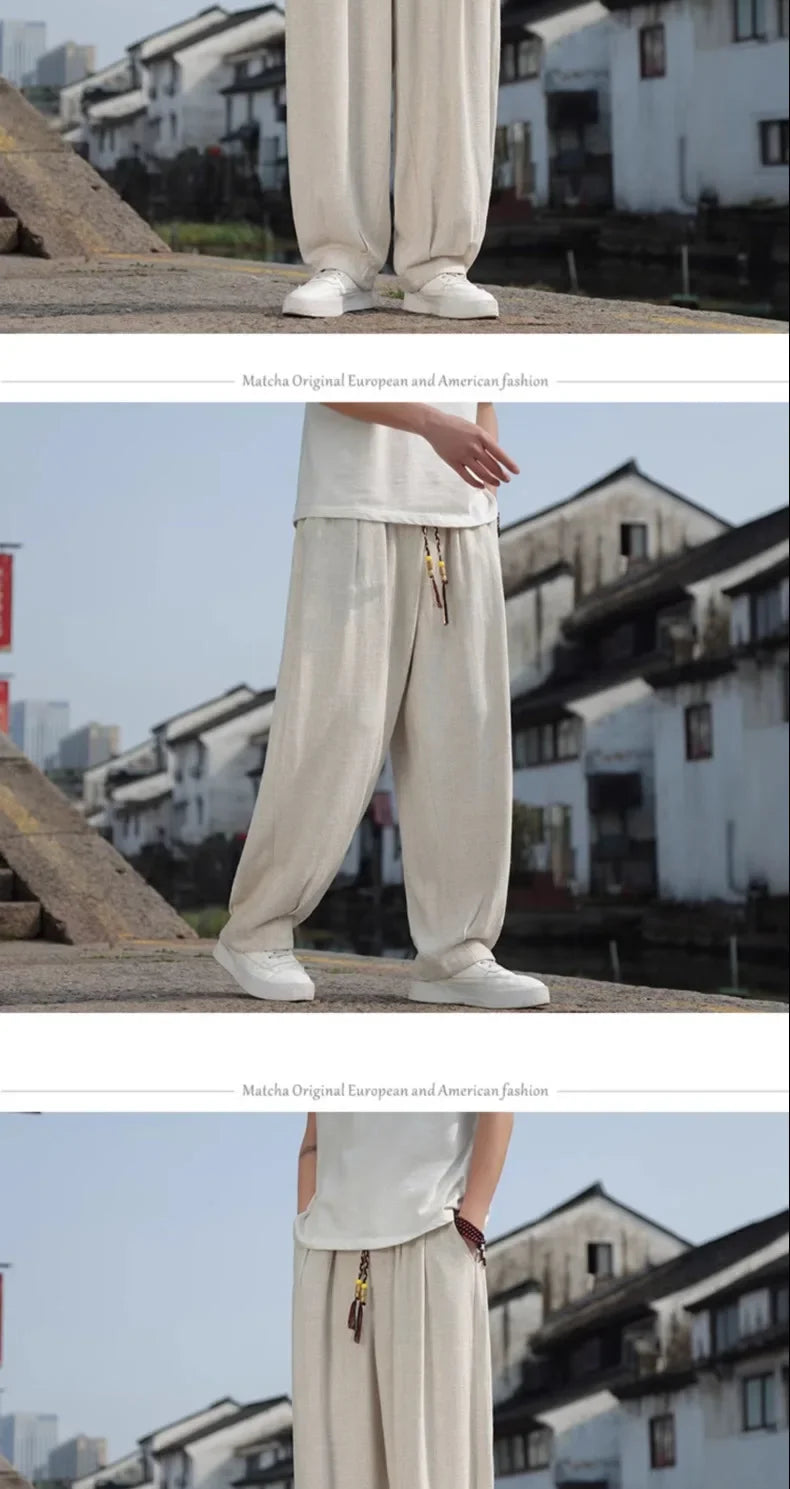 Männer Hose Haremshosen Pumphosen Pluderhosen Hosenrock Herrenrock Kilt Jogger