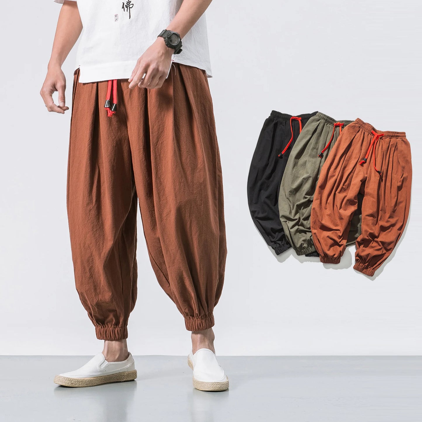 Leggings Pantaloni Fitness Pants Turca Etnici Kilt Uomo Sarouel Harem Aladin