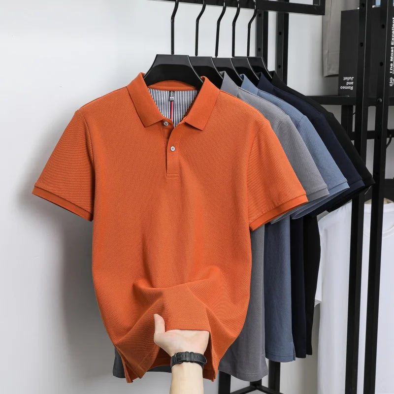 Herren Poloshirt POLO Shirt T-Shirt Kurzarm Zipper Hemd Fashion Polohemd Top NEU