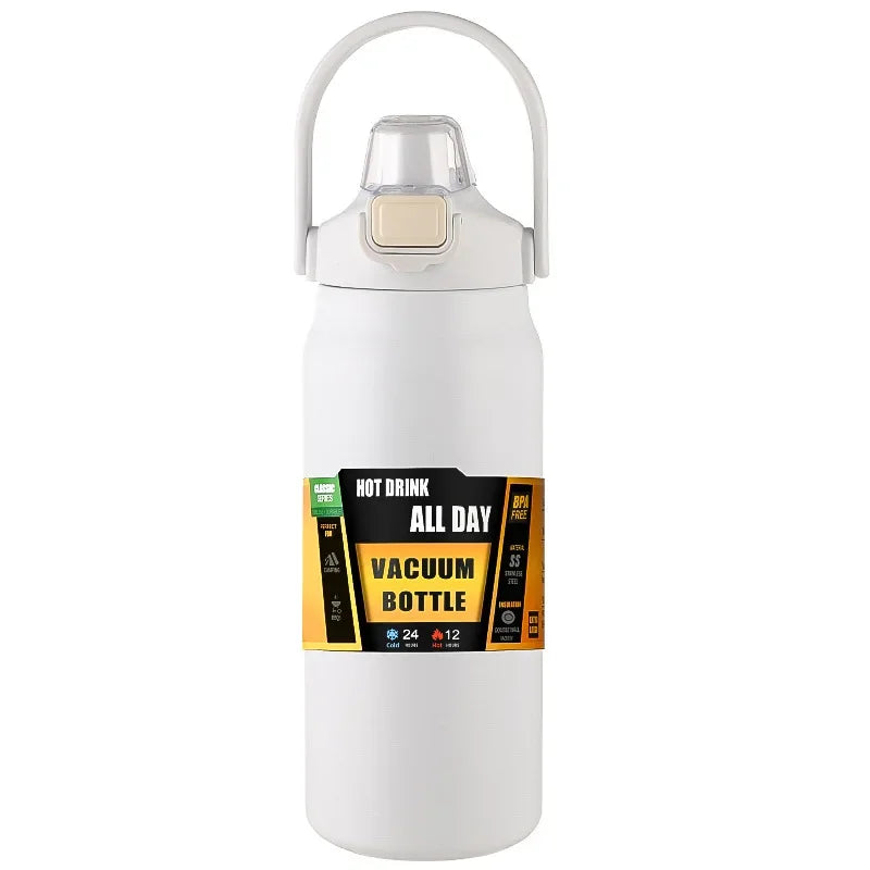 Thermosflasche Edelstahl Isolierflasche Trinkflasche Sportflasche 1000ml
