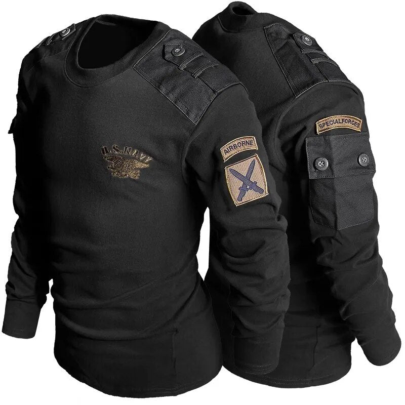 PULLOVER MILITÄR ARMY TACTICAL PULLI TARN SHIRT SWEATSHIRT