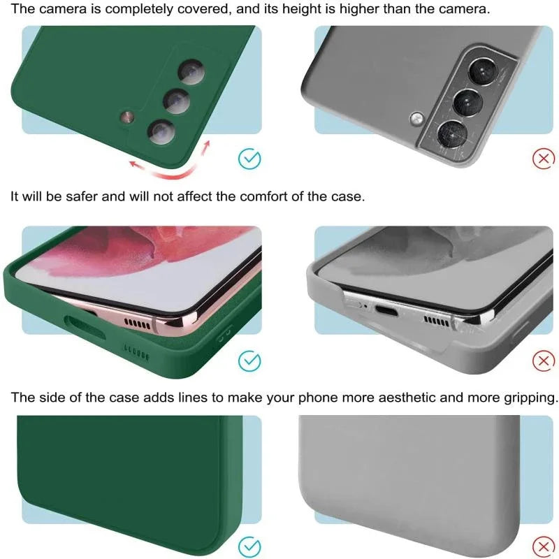 Custodia Cover Magsafe cellulare per Samsung Galaxy S24 Ultra Silicone Bumper