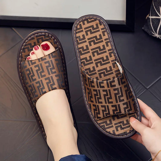 Damen Sandalen Latschen Frauen Hausschuhe Slider Flip Flops Weiche Sohle