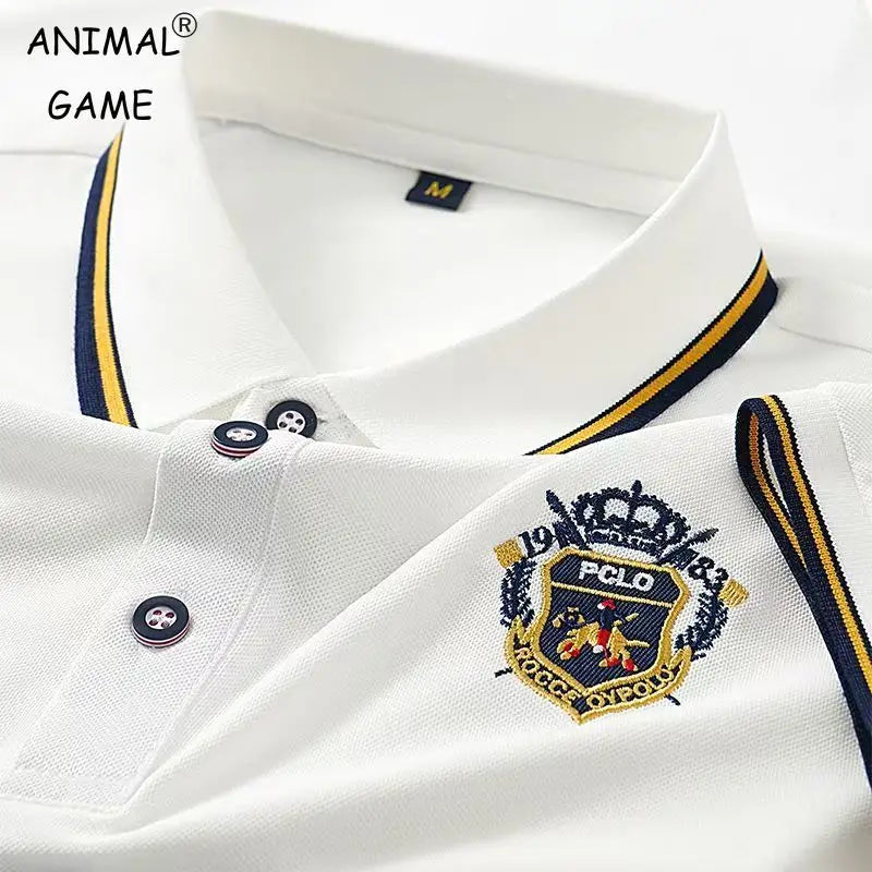 Herren Poloshirt POLO Shirt T-Shirt Kurzarm Zipper Hemd Fashion Polohemd NEU